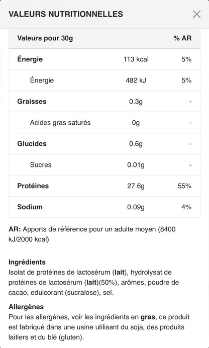 Hydro Iso Whey - Isobolic 1 Kg