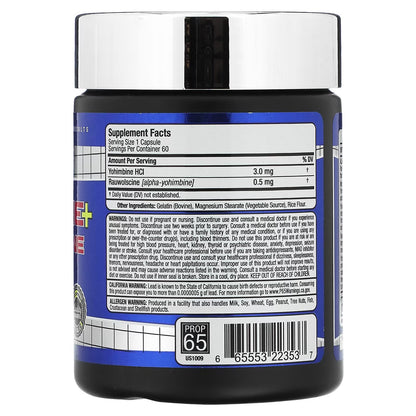 Allmax - Yohimbine +  rauwolscine 60 capsules