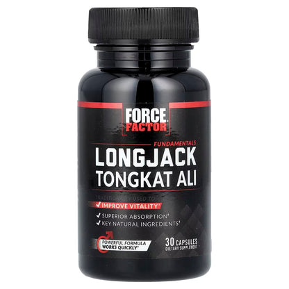 Force Factor, Longjack Tongkat Ali, 500 mg, 30 capsules