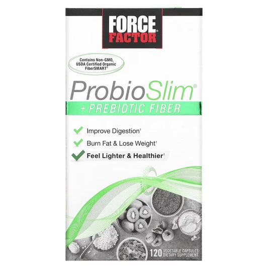 Force Factor, ProbioSlim, 30 milliards d’UFC, 120 capsules